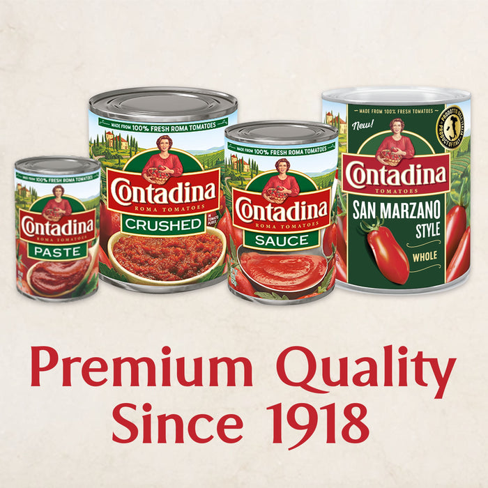 (4 Cans) Contadina Diced Tomatoes, 14.5 oz Cans