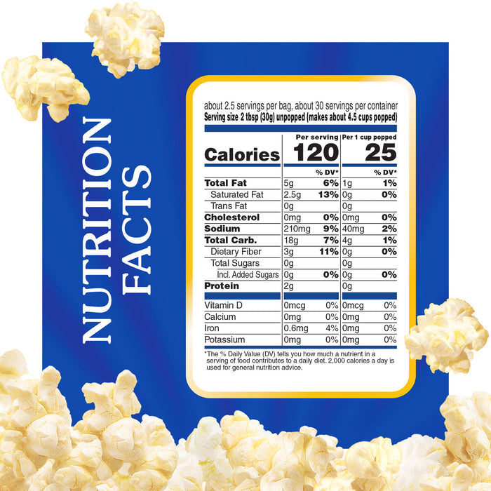Act II Homestyle Microwave Popcorn, 2.75 oz. 12-Count