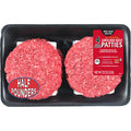 All Natural* 80% Lean/20% Fat Ground Beef Patties, 4 Count, 2 lb Tray