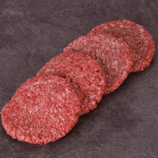 All Natural* 85% Lean/15% Fat Angus Ground Beef Steak Burgers, 4 Count, 1.33 lb Tray