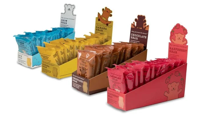 Artisan Banana Bear Biscuits  1 x 24 - John Street Beverage