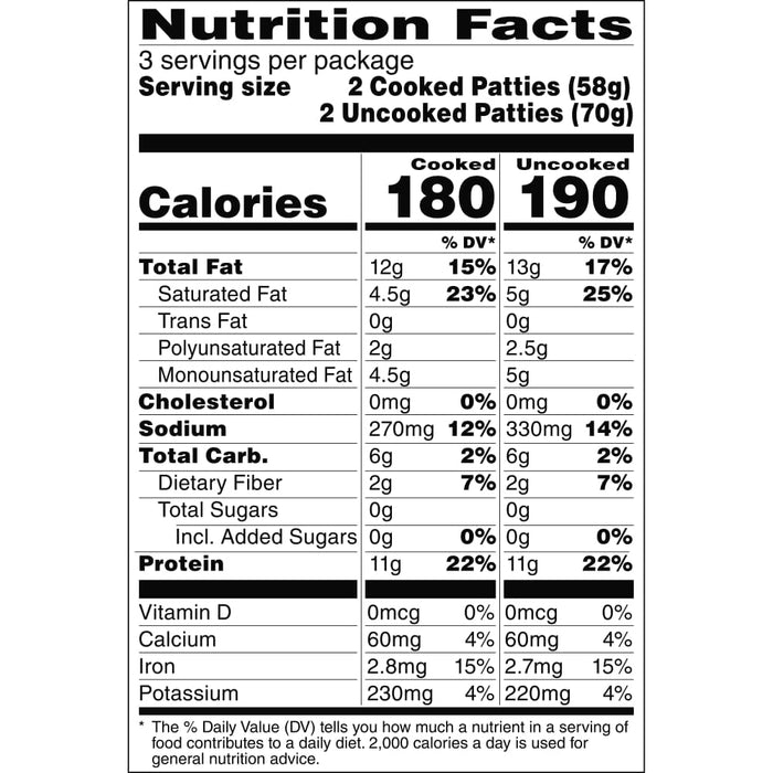 Beyond Meat Beyond Breakfast Sausage Plant-Based Breakfast Patties, Original 7.4 oz (Frozen)