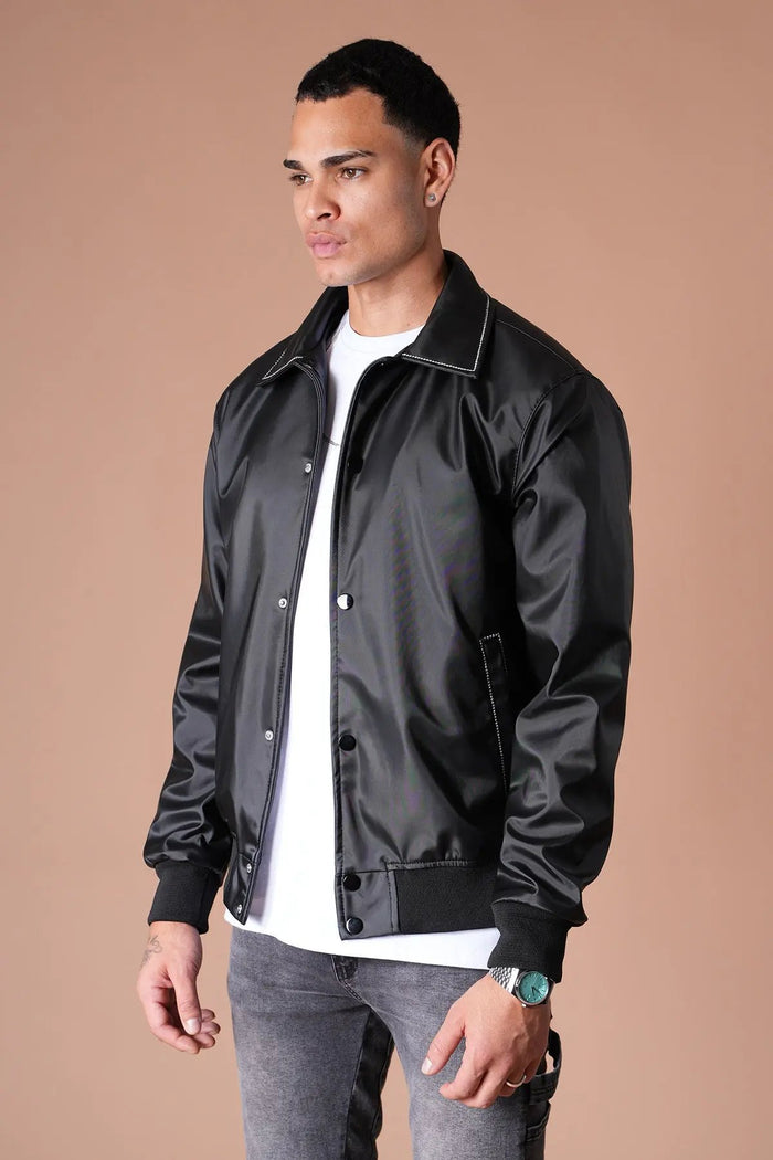 Blouson Ikao Noir Strass bonhomme