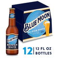 Blue Moon Belgian White Wheat Ale Craft Beer, 12 Pack, 12 fl oz Bottles, 5.4% ABV