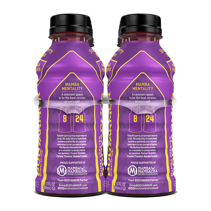 BODYARMOR Sports Drink Mamba Forever, 12 fl oz, 8 Pack