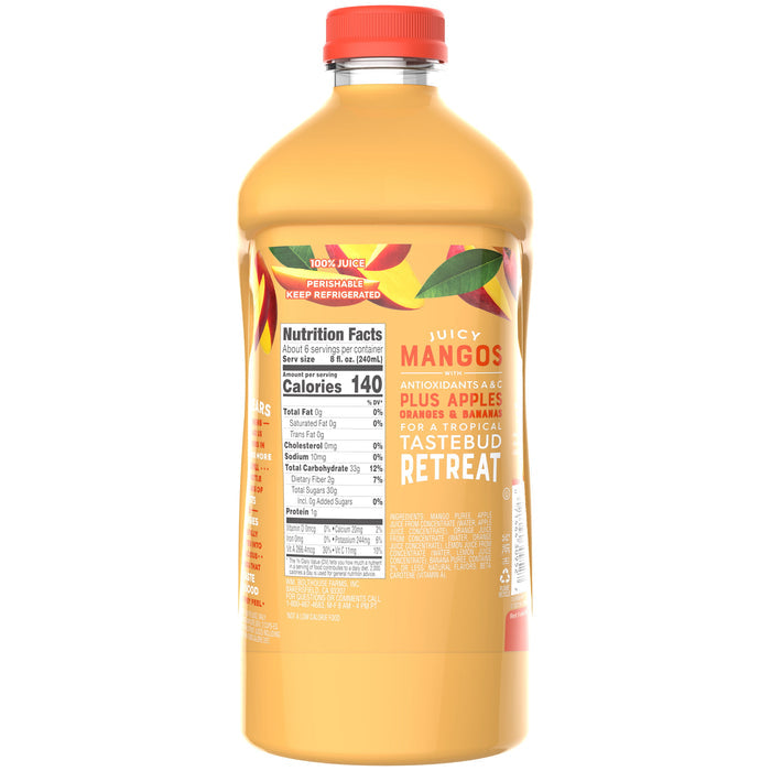 Bolthouse Farms Amazing Mango Fruit Juice Smoothie, 52oz