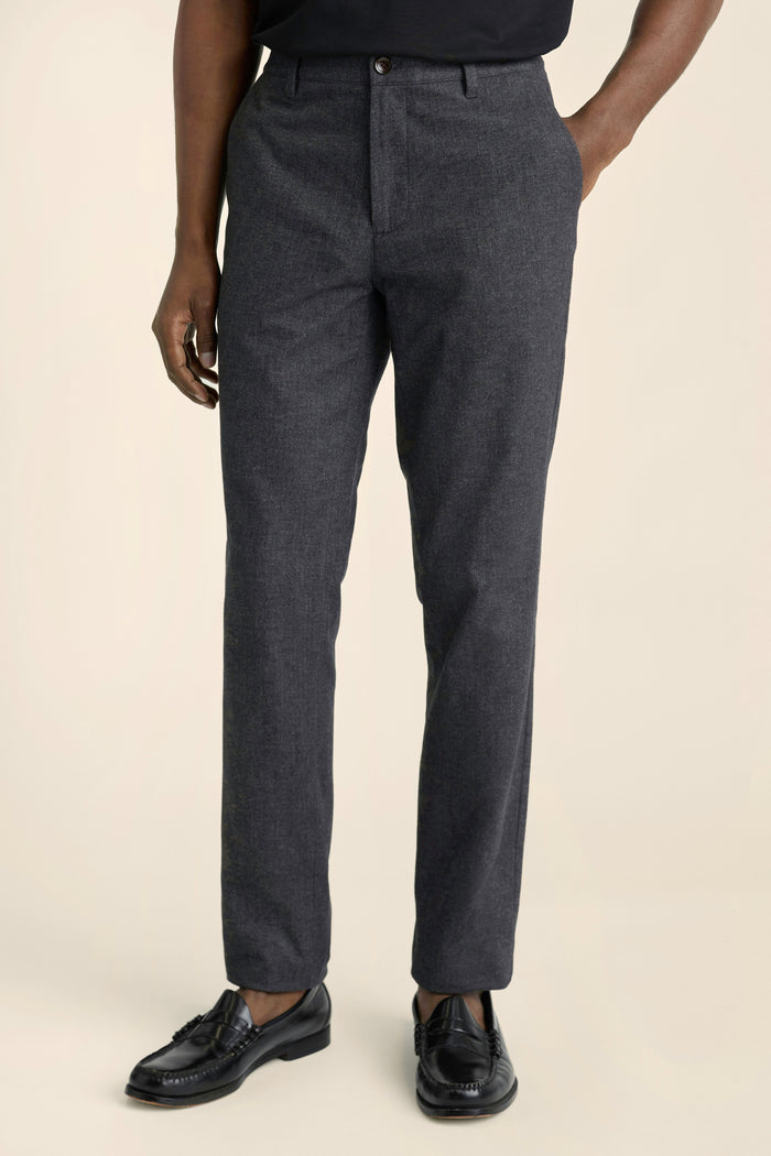 Brushed Herringbone Chino