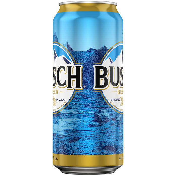 Busch Beer, 6 Pack 16 fl. oz. Cans, 4.3% ABV, Domestic