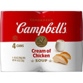 Campbell's Condensed Cream of Chicken Soup, 10.5 oz Can, 4 Count