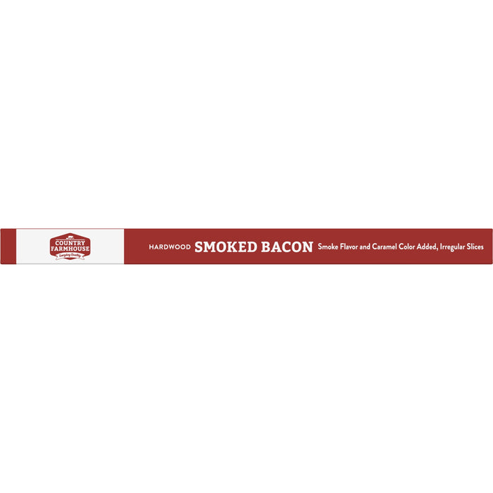 Country Farmhouse Hardwood Smoked Irregular Slices Bacon, 16 oz