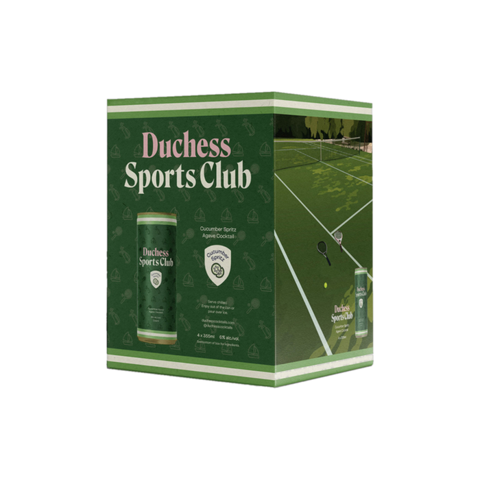 Duchess Sports Club Cucumber Spritz — Cooler