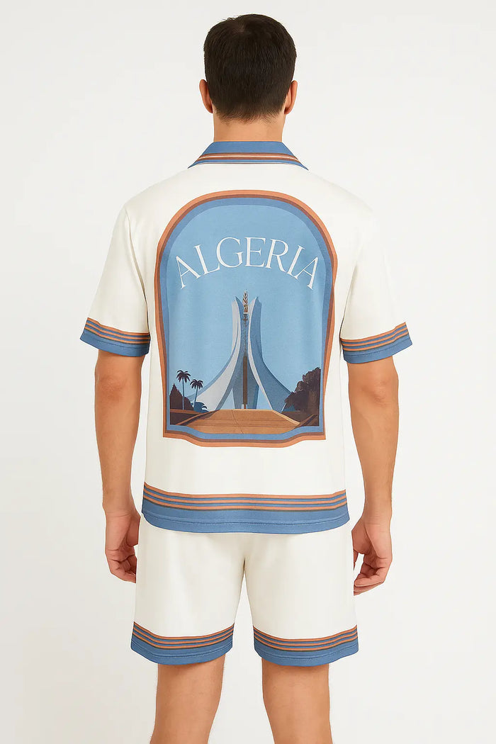 Ensemble Chemise et Short Algérie bonhomme
