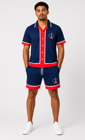 Ensemble chemise Short Paris Marine