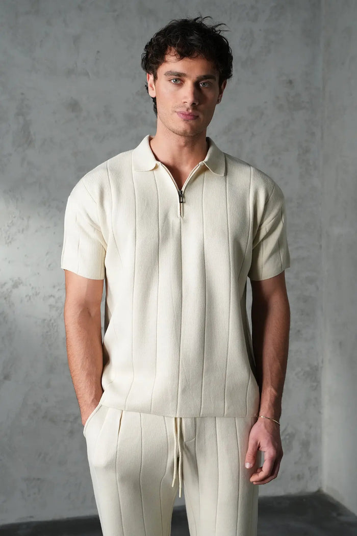 Ensemble Homme Premium Texture Verticale – Coupe Moderne & Confort Absolu bonhomme