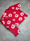 Ensemble Tee-Shirt et Pantalon jogging Fleur Rouge bonhomme