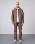 Ensemble Workwear Marron – Veste Denim & Jean Flare Carpenter bonhomme
