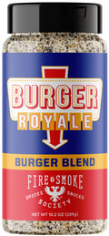 Fire & Smoke Burger Royale Burger Seasoning, 10.2 oz