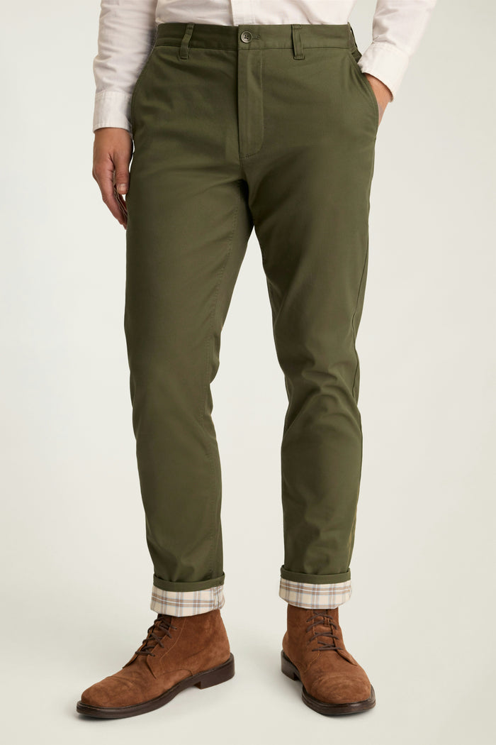 Fireside Flannel Lined Chinos