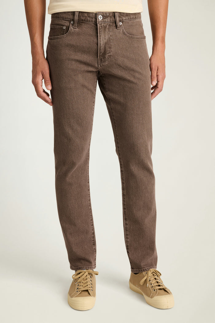 Gramercy Jean - brown vintage wash