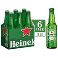 Heineken Original Lager Beer, 6 Pack, 12 fl oz Bottles, 5% Alcohol by Volume