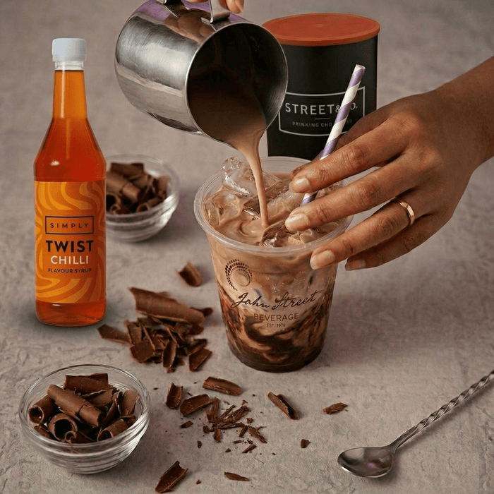 Hot Honey Iced Chocolate - John Street Beverage