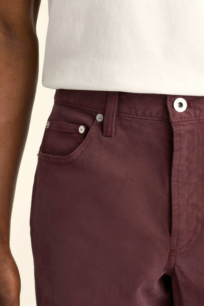 Italian Brushed 5-Pocket Pants