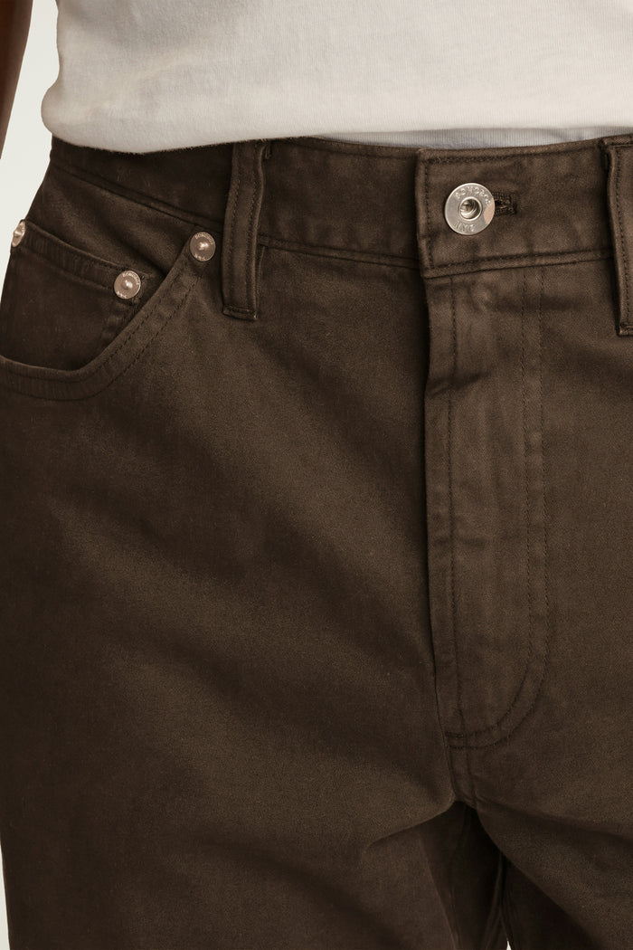 Italian Brushed 5-Pocket Pants