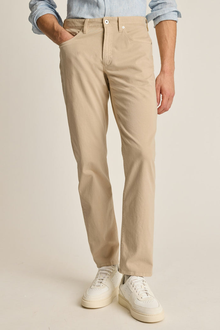 Italian Brushed 5-Pocket Pants