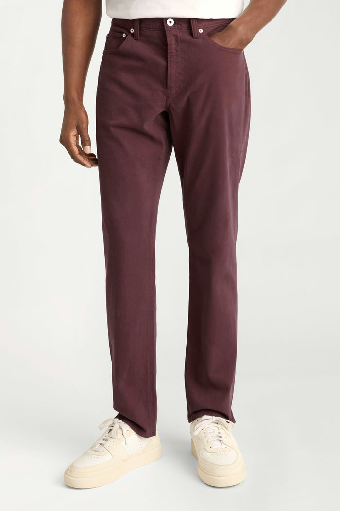 Italian Brushed 5-Pocket Pants