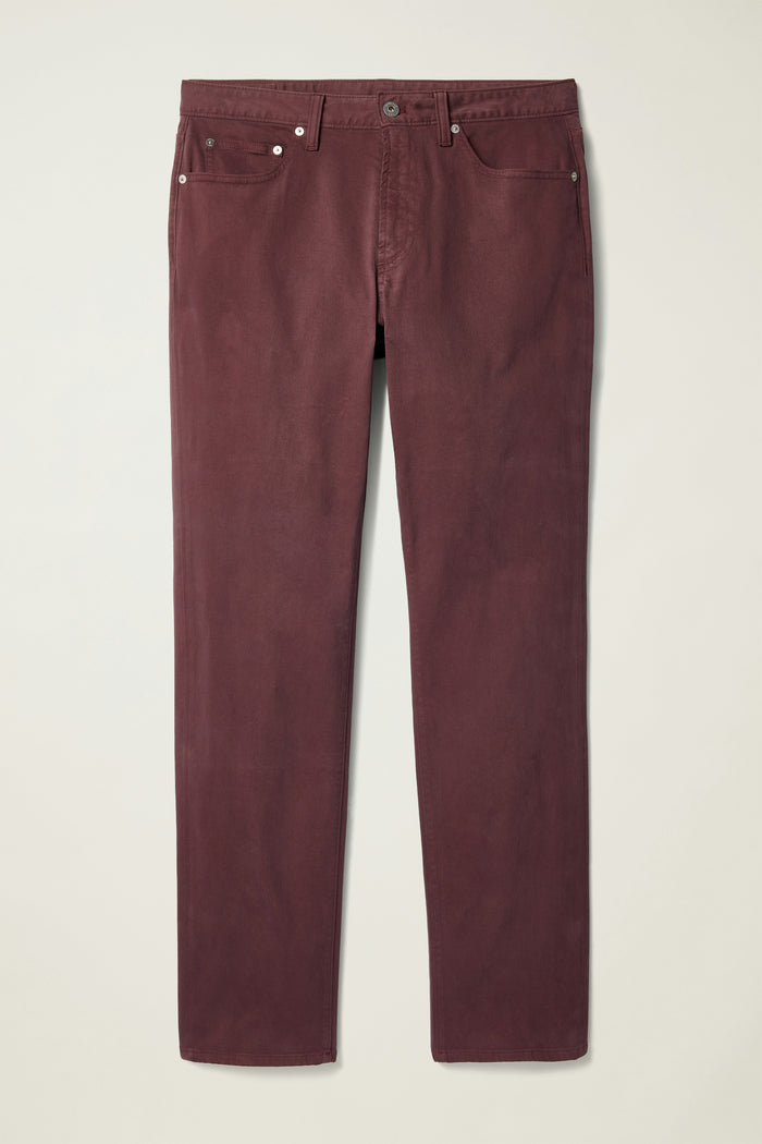 Italian Brushed 5-Pocket Pants