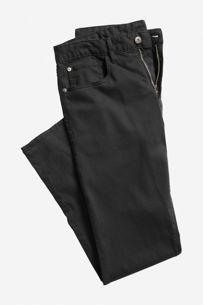 Italian Textured 5-Pocket Pants