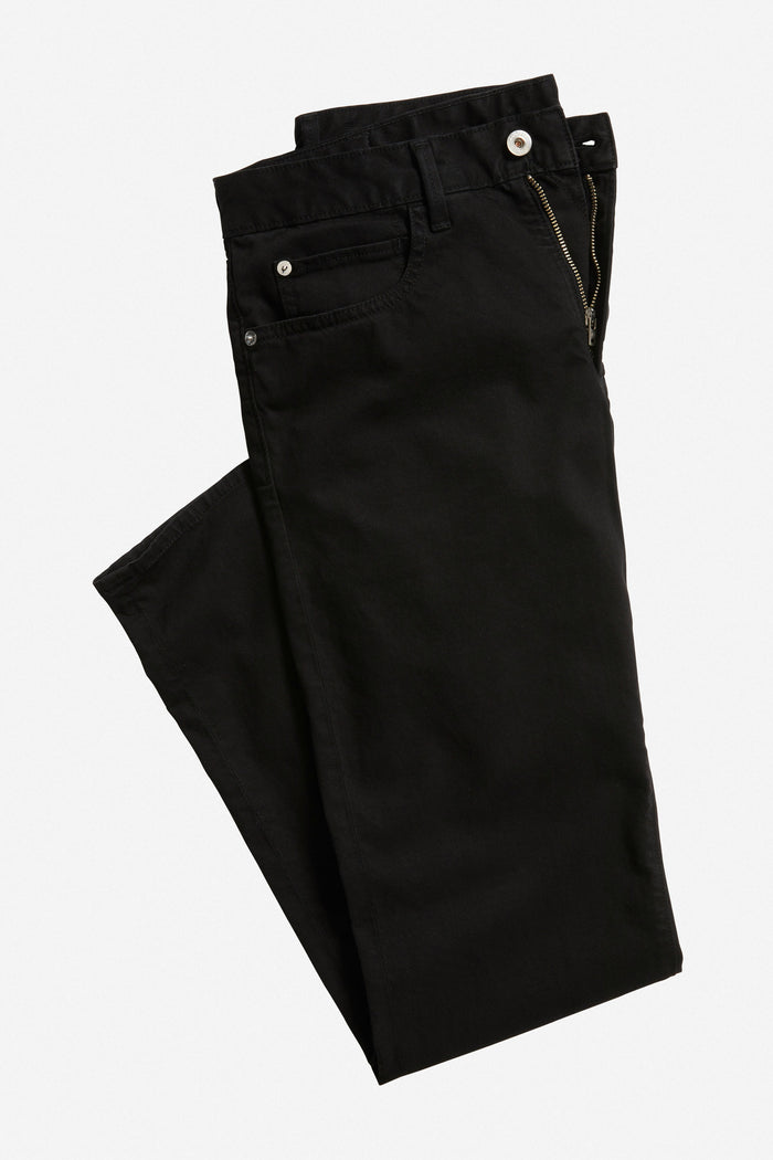 Italian Textured 5-Pocket Pants