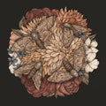Jessica Roux: Dahlias and Moths Print