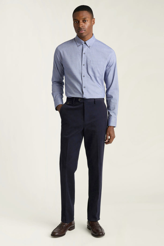 Jetsetter Italian Brushed Cotton Dress Pant