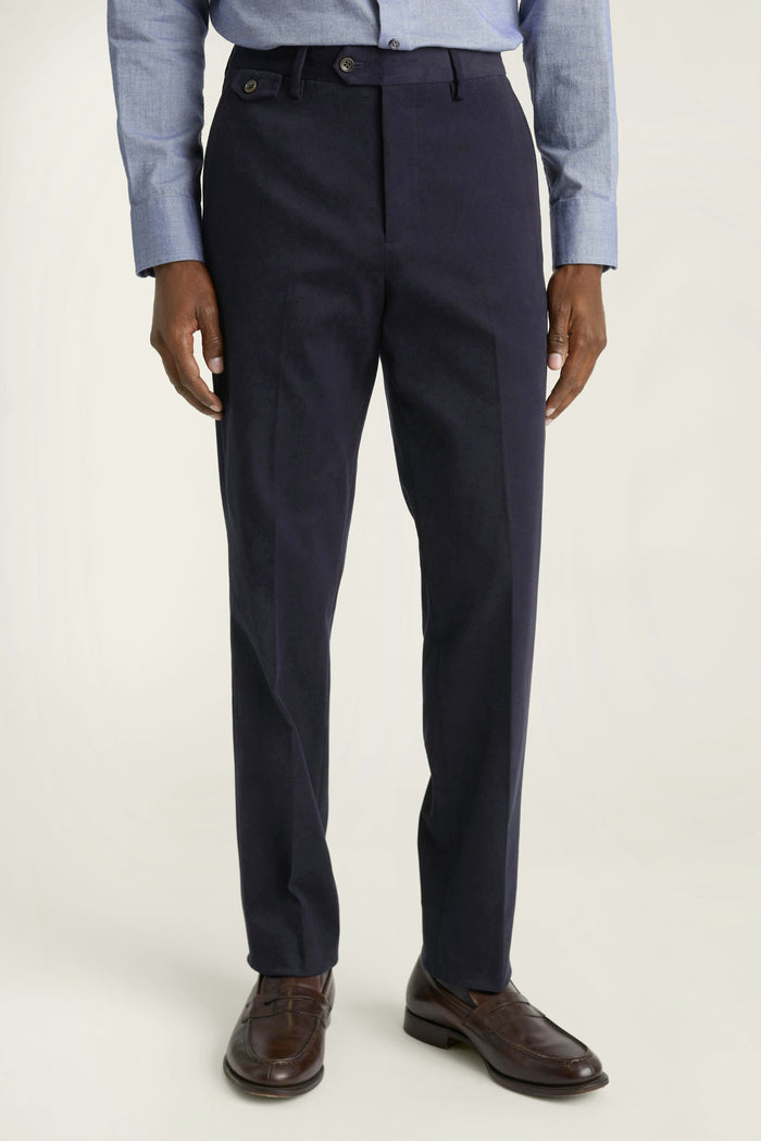 Jetsetter Italian Brushed Cotton Dress Pant