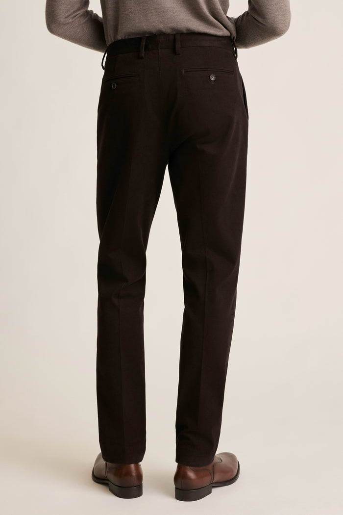 Jetsetter Italian Brushed Cotton Dress Pant
