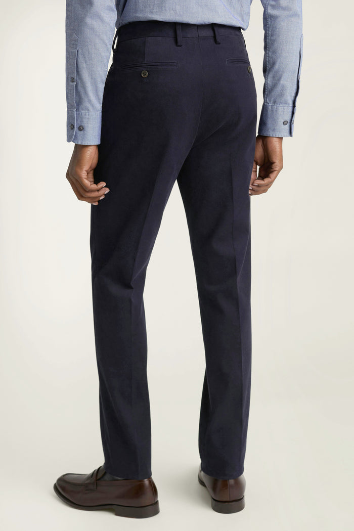 Jetsetter Italian Brushed Cotton Dress Pant