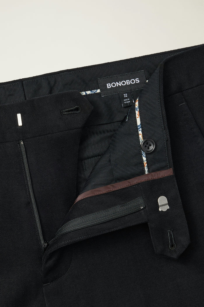 Jetsetter Italian Brushed Cotton Dress Pant