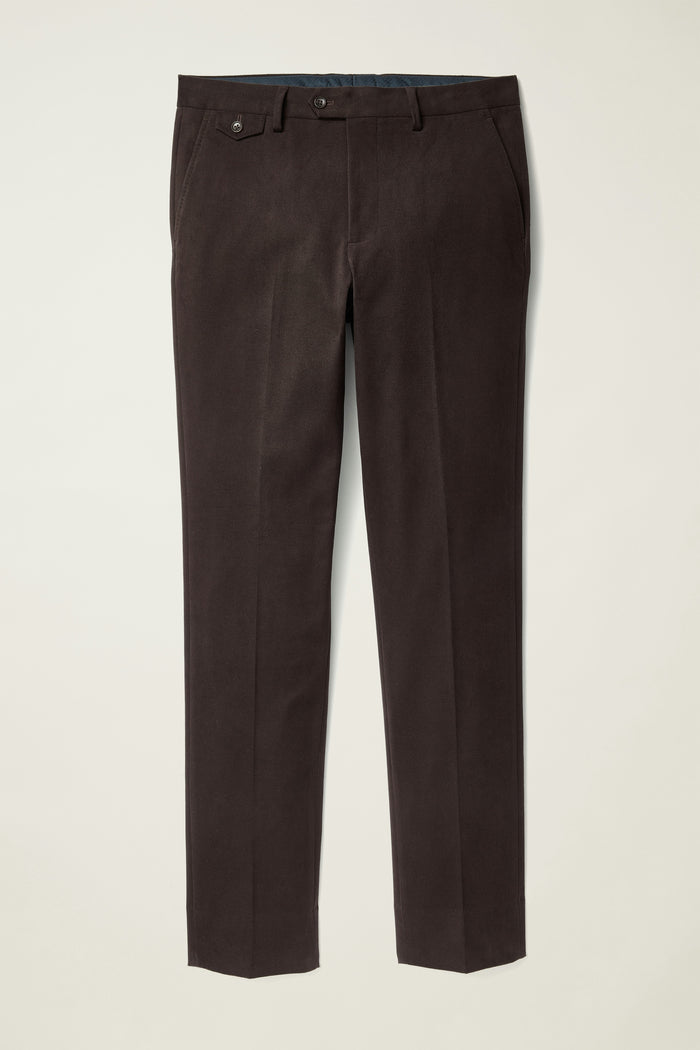 Jetsetter Italian Brushed Cotton Dress Pant