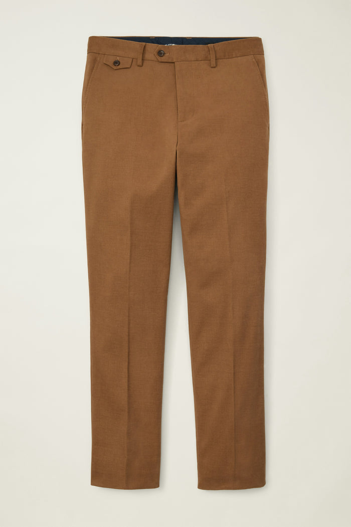 Jetsetter Italian Brushed Cotton Dress Pant