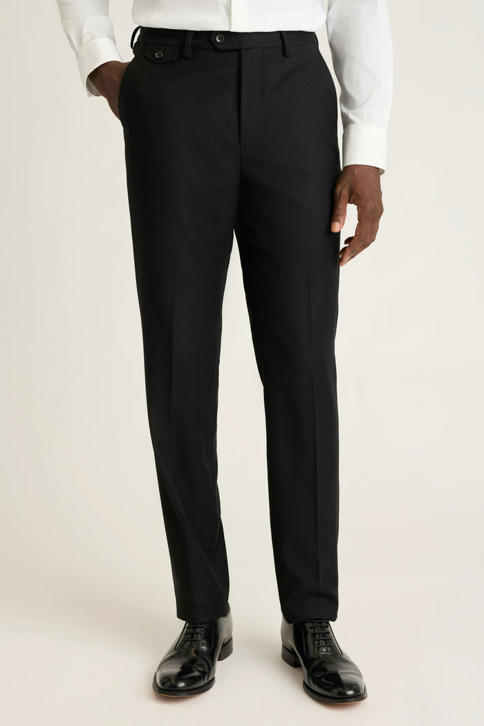 Jetsetter Italian Brushed Wool Dress Pant