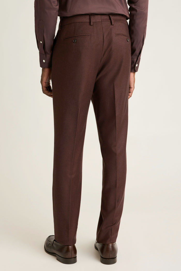 Jetsetter Italian Brushed Wool Dress Pant