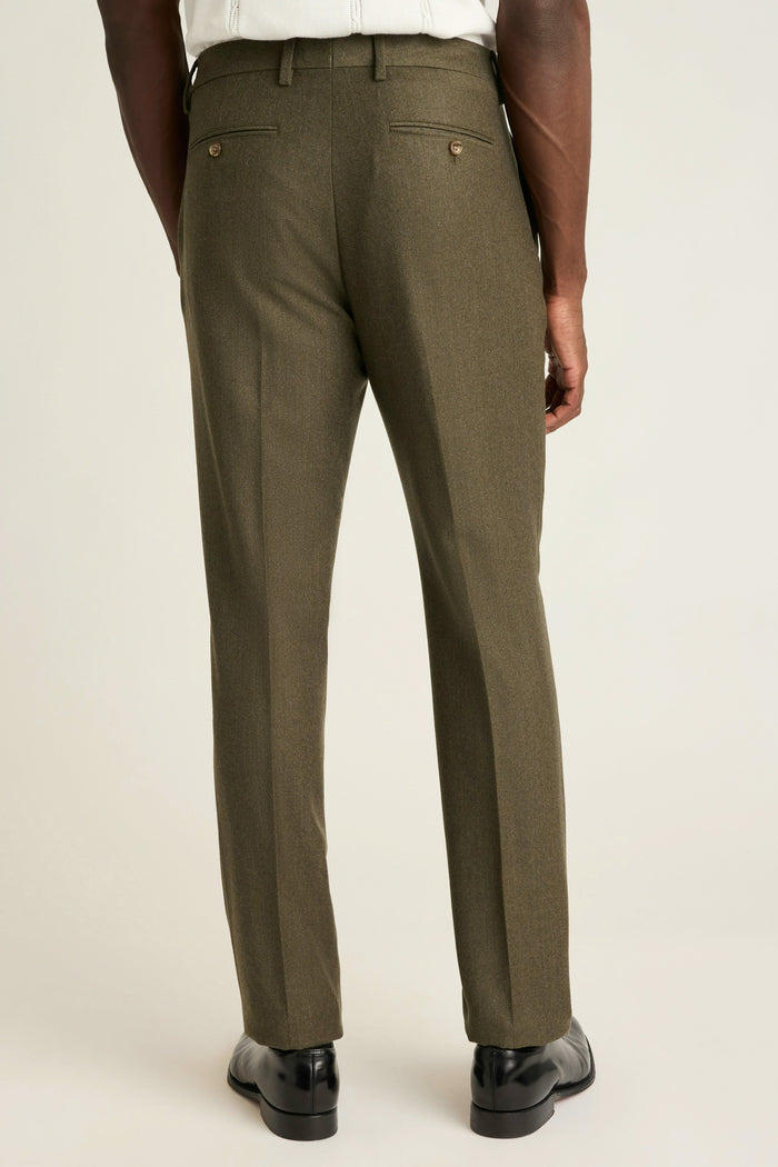 Jetsetter Italian Brushed Wool Dress Pant