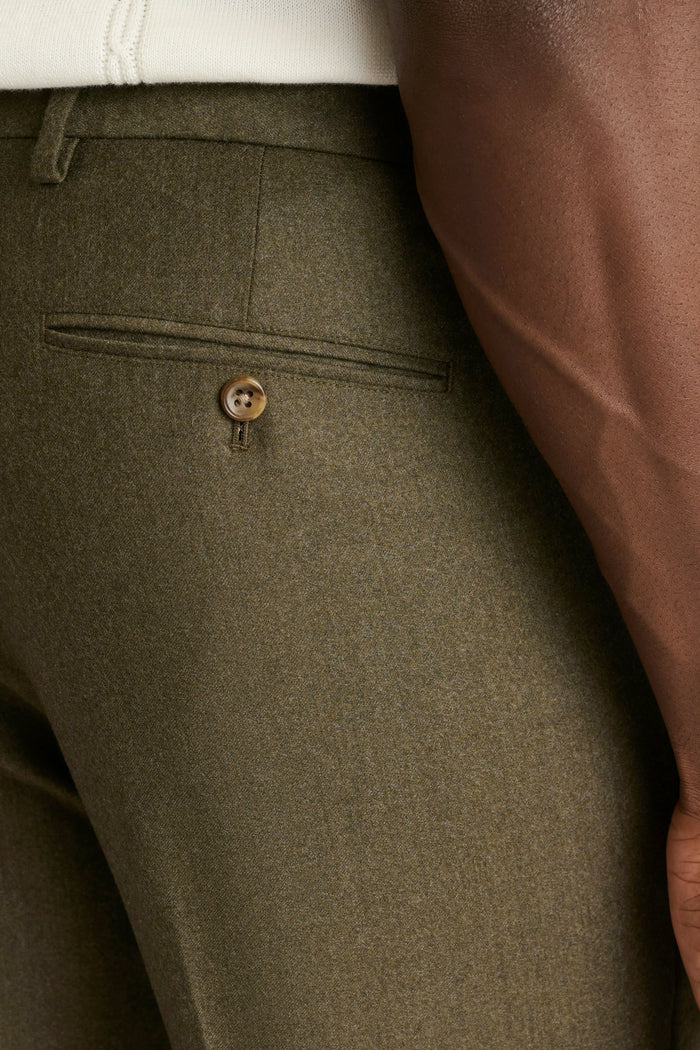 Jetsetter Italian Brushed Wool Dress Pant