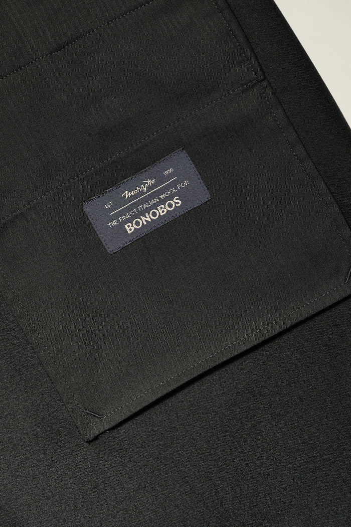 Jetsetter Italian Brushed Wool Dress Pant
