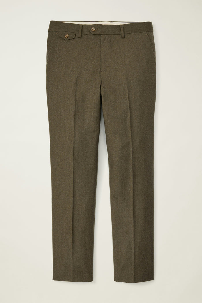 Jetsetter Italian Brushed Wool Dress Pant