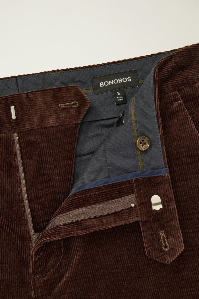 Jetsetter Italian Corduroy Dress Pant