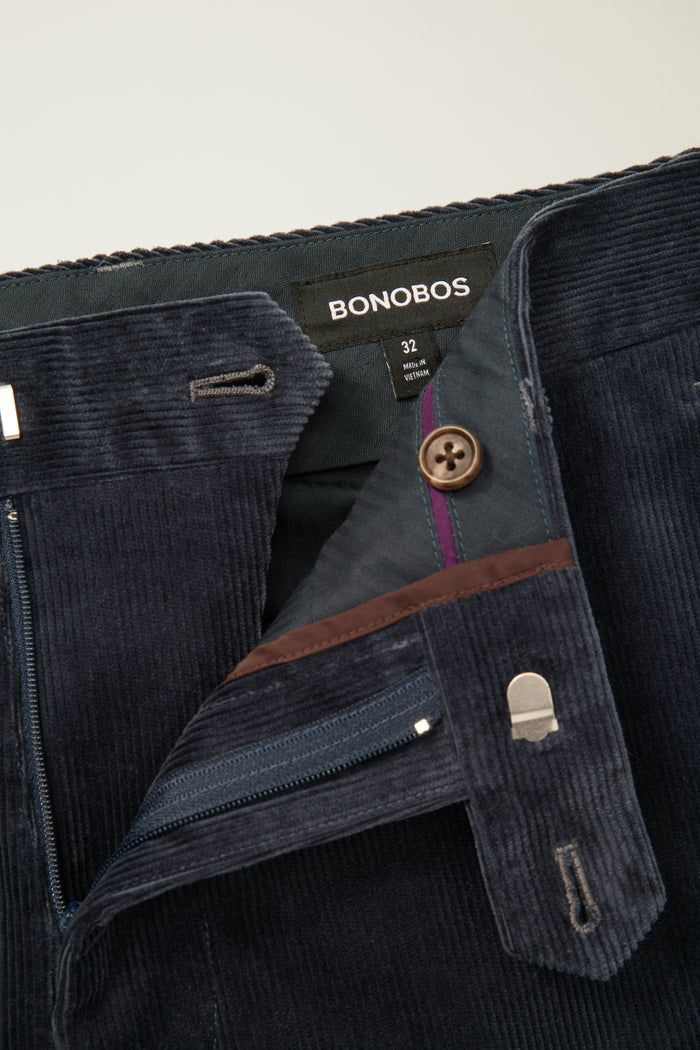 Jetsetter Italian Corduroy Dress Pant