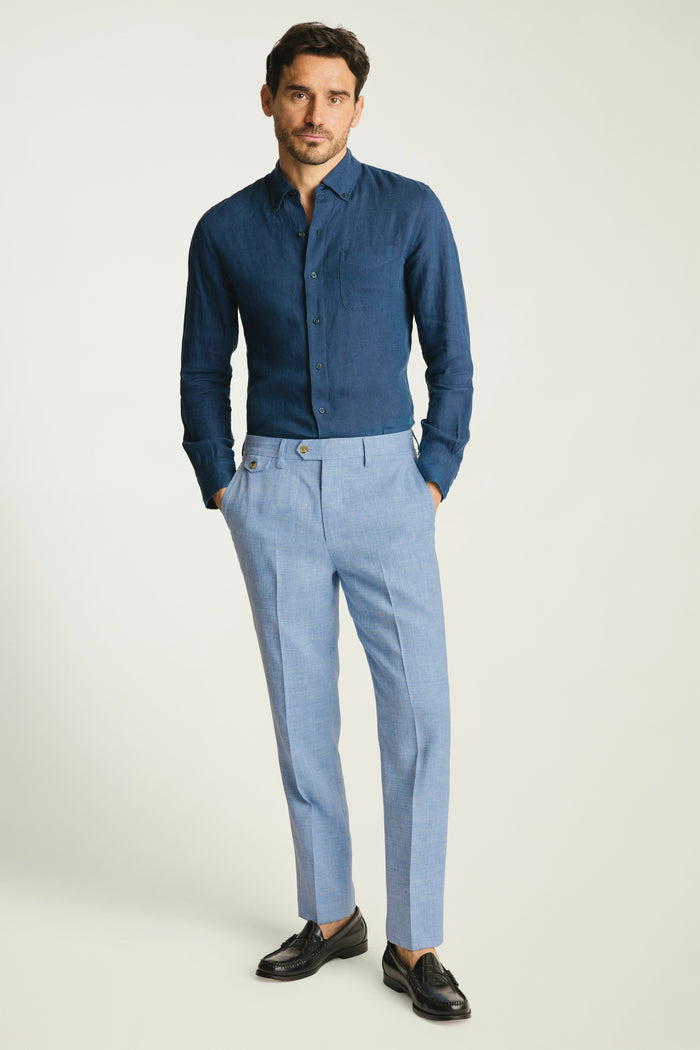 Jetsetter Italian Linen Dress Pant