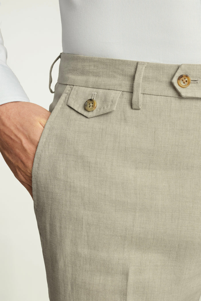 Jetsetter Italian Linen Dress Pant